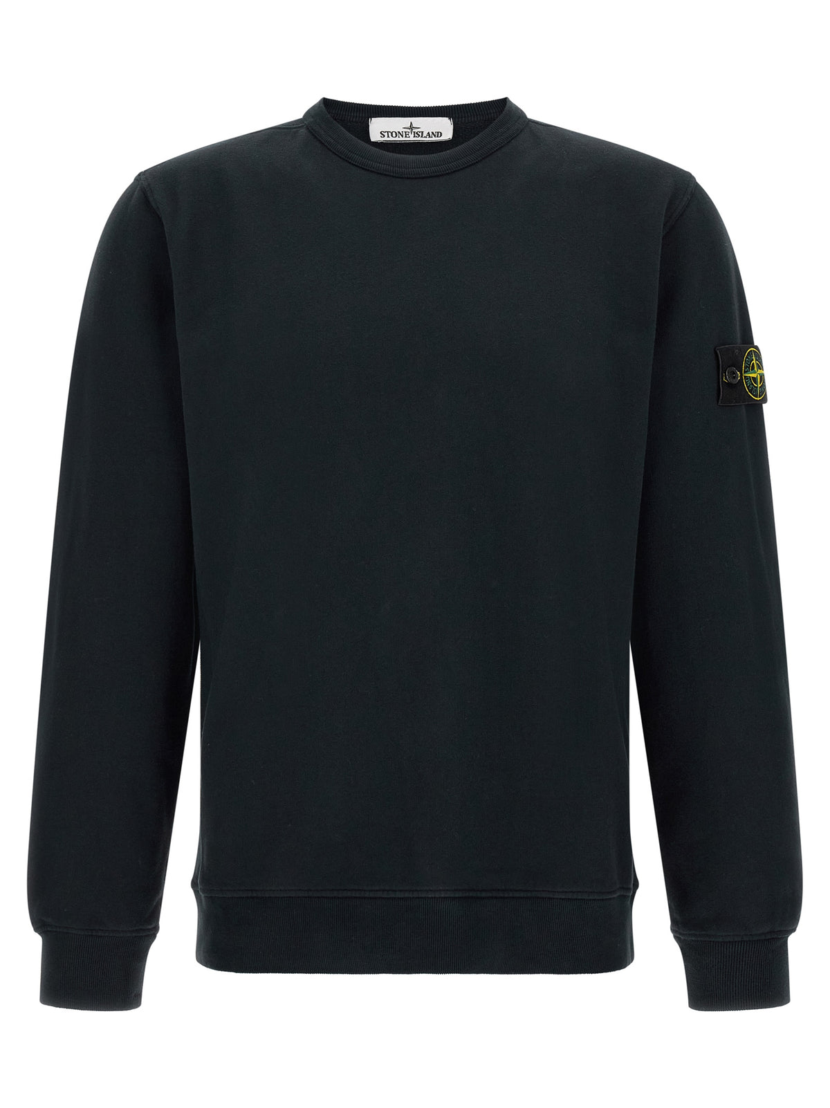 Sweat-shirt Stone Island en coton bleu