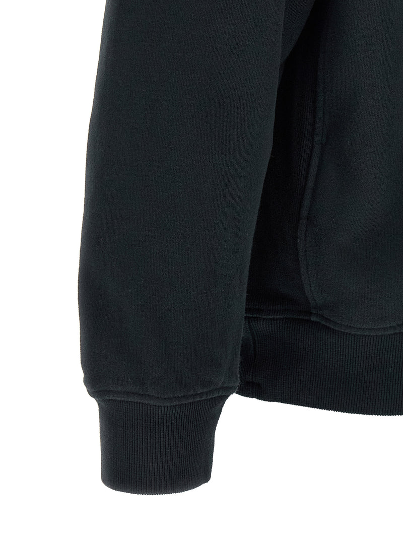 Stone Island Blue Cotton Sweatshirt