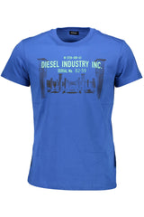 Vêtements de sport en coton bleu Diesel