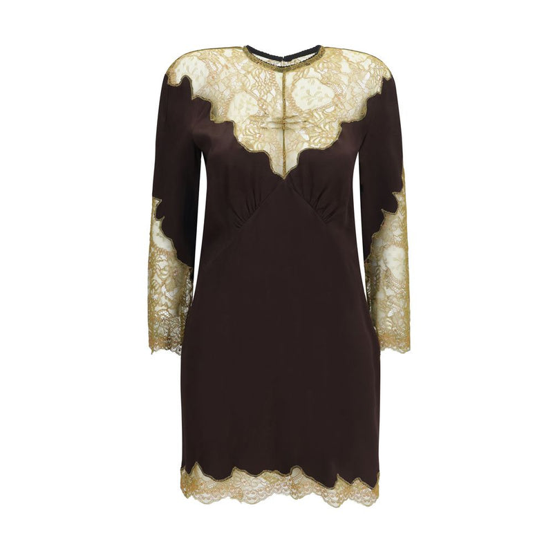 The Attico Multicolor Acetate Casual Dress