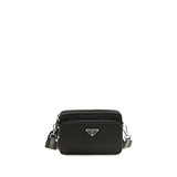 Sac bandoulière Prada en polyamide recyclé noir