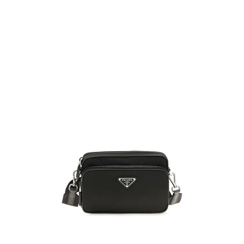 Prada Black Recycled Polyamide Shoulder Bag