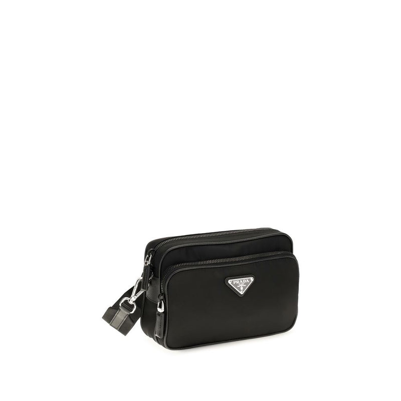 Prada Black Recycled Polyamide Shoulder Bag