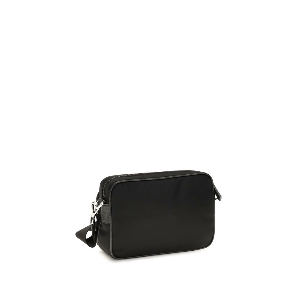 Sac bandoulière Prada en polyamide recyclé noir