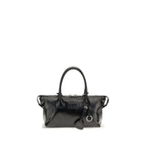 Sac à main Miu Miu en cuir de veau noir Bos Taurus