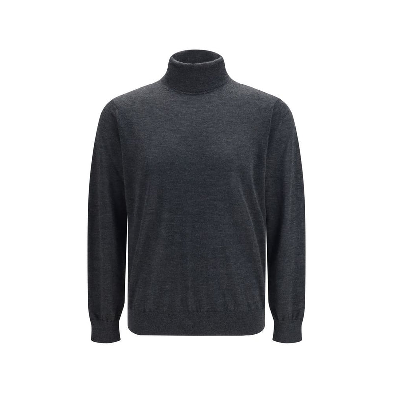 Giorgio Armani Gray Cashmere Turtleneck