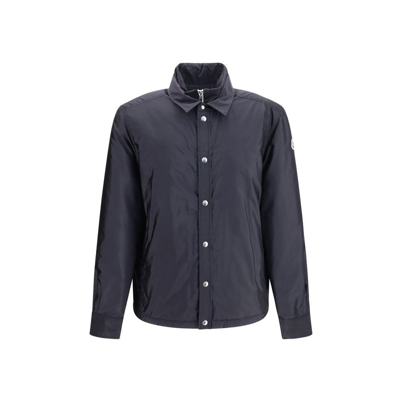Moncler Blue Polyamide Shell Jacket