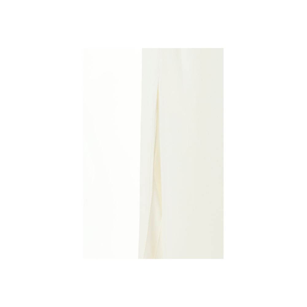 Jupe longue en viscose blanche Brunello Cucinelli
