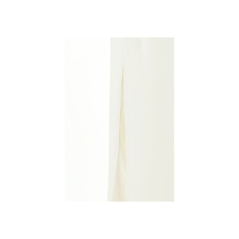 Brunello Cucinelli White Viscose Long Skirt