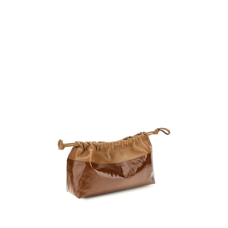 Pierre Hardy Bicolor Calf Leather Bos Taurus Shoulder Bag