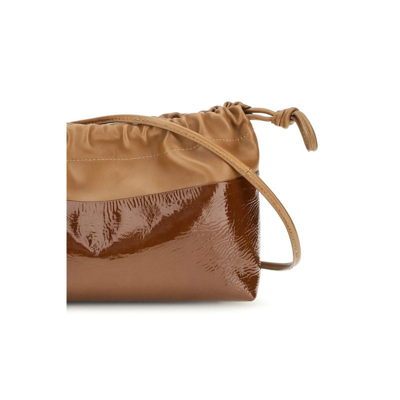 Pierre Hardy Bicolor Calf Leather Bos Taurus Shoulder Bag
