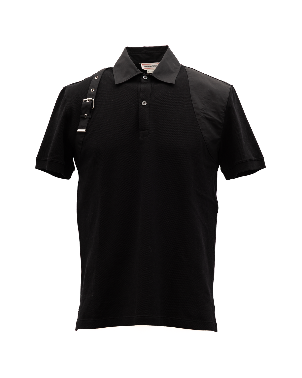 Chemise Alexander McQueen en coton noir
