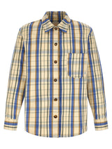 Chemisier A.P.C. en coton bicolore