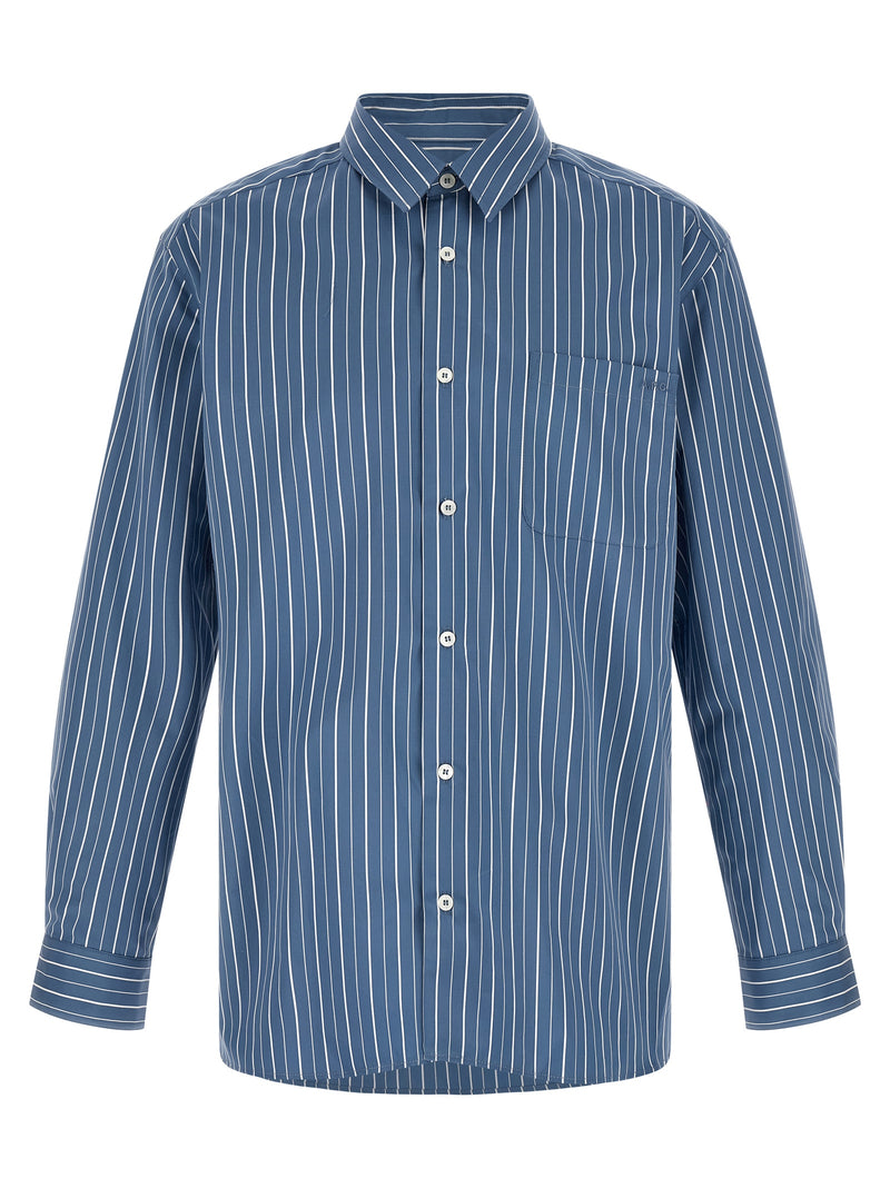 A.P.C. Blue Cotton Blouse