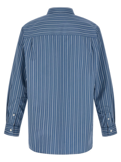 A.P.C. Blue Cotton Blouse