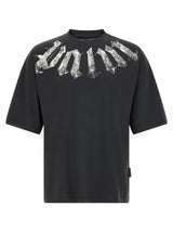 T-shirt en coton noir Palm Angels