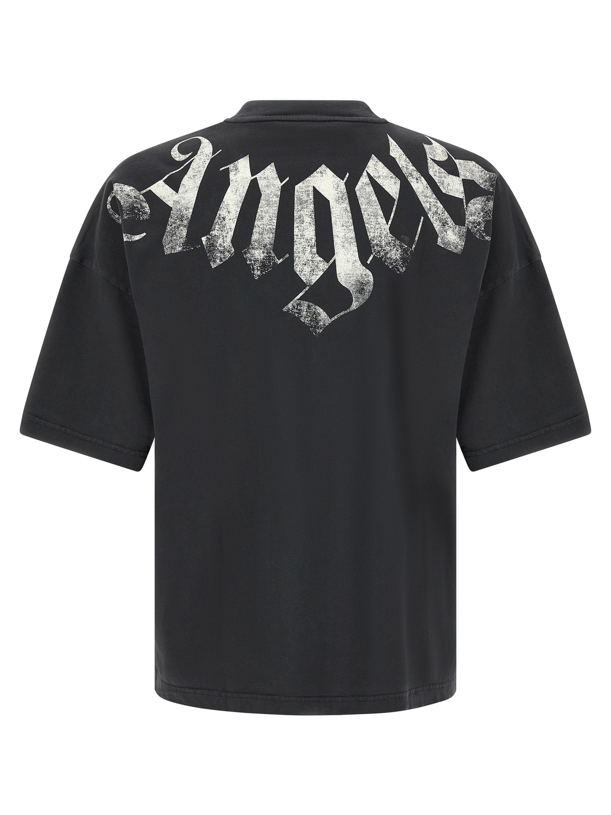 T-shirt en coton noir Palm Angels