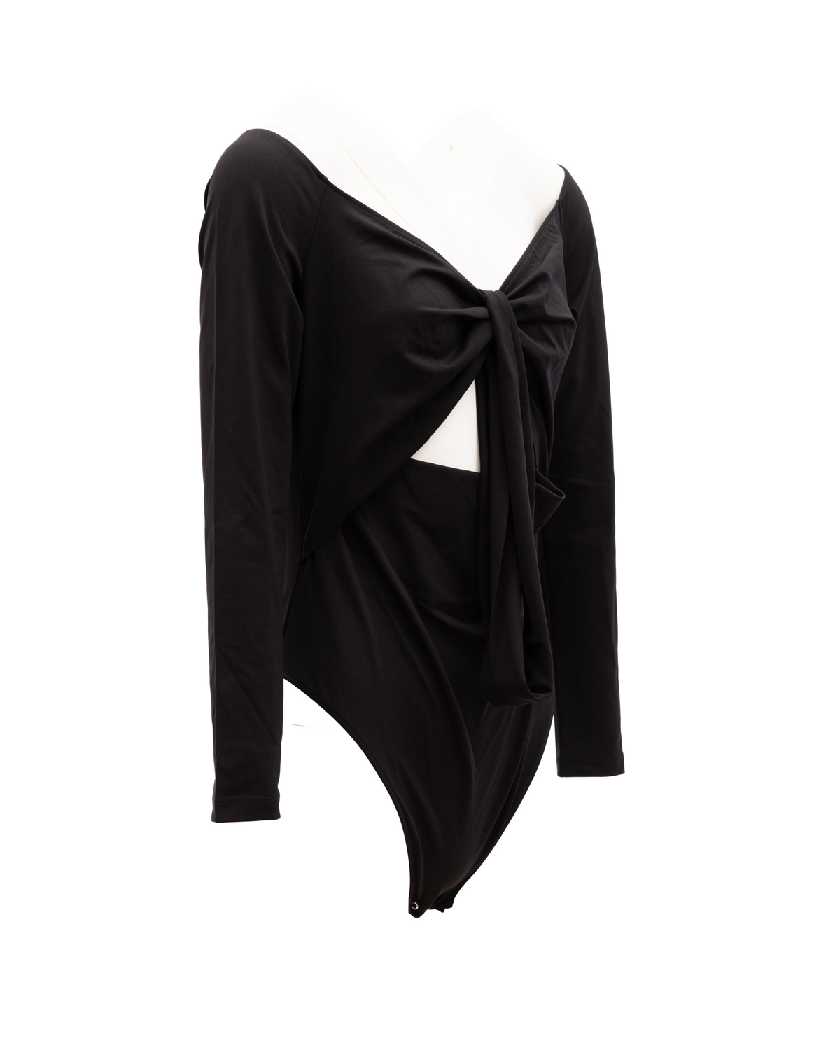 Top en coton noir et blanc Alexander McQueen