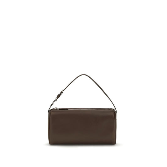 The Row Brown Calf Leather Bos Taurus Shoulder Bag