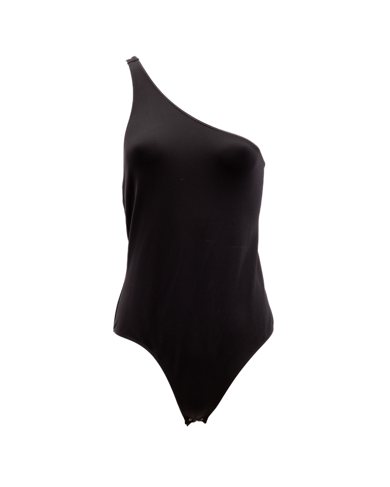 Alexander McQueen Black Women Polyamide Bodysuit