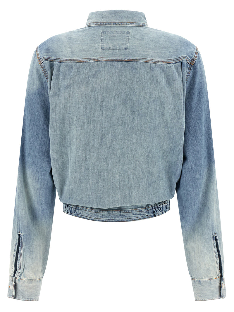 R13 Blue Cotton Blouse