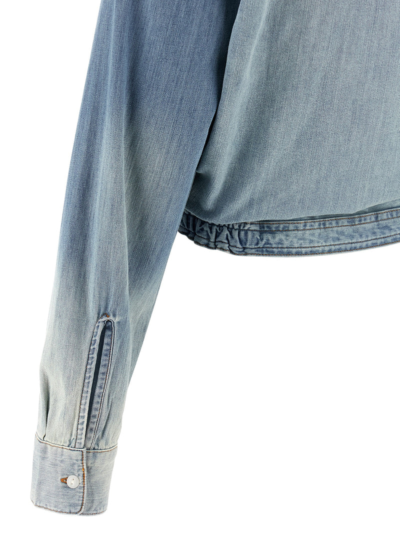R13 Blue Cotton Blouse