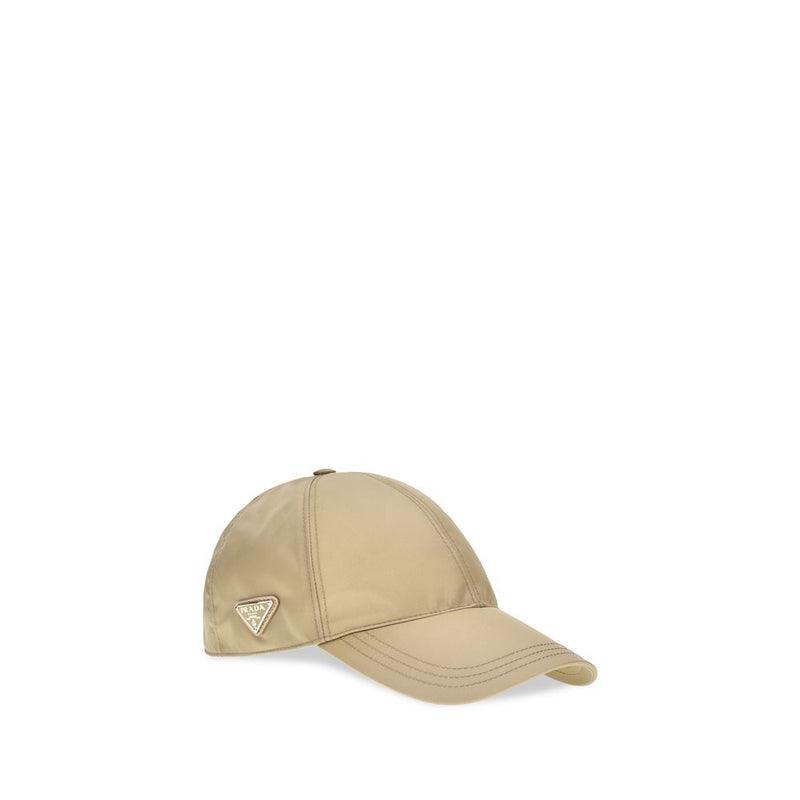 Prada Brown Polyamide Cap (Baseball Hat)
