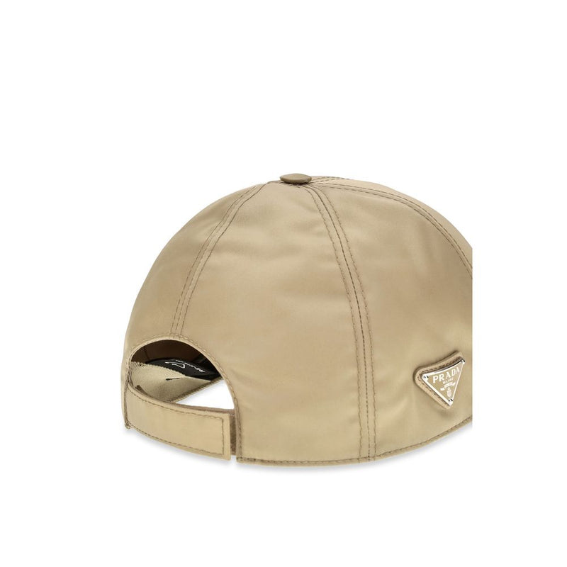 Prada Brown Polyamide Cap (Baseball Hat)