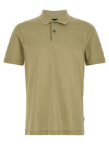Polo Hugo Boss en coton beige