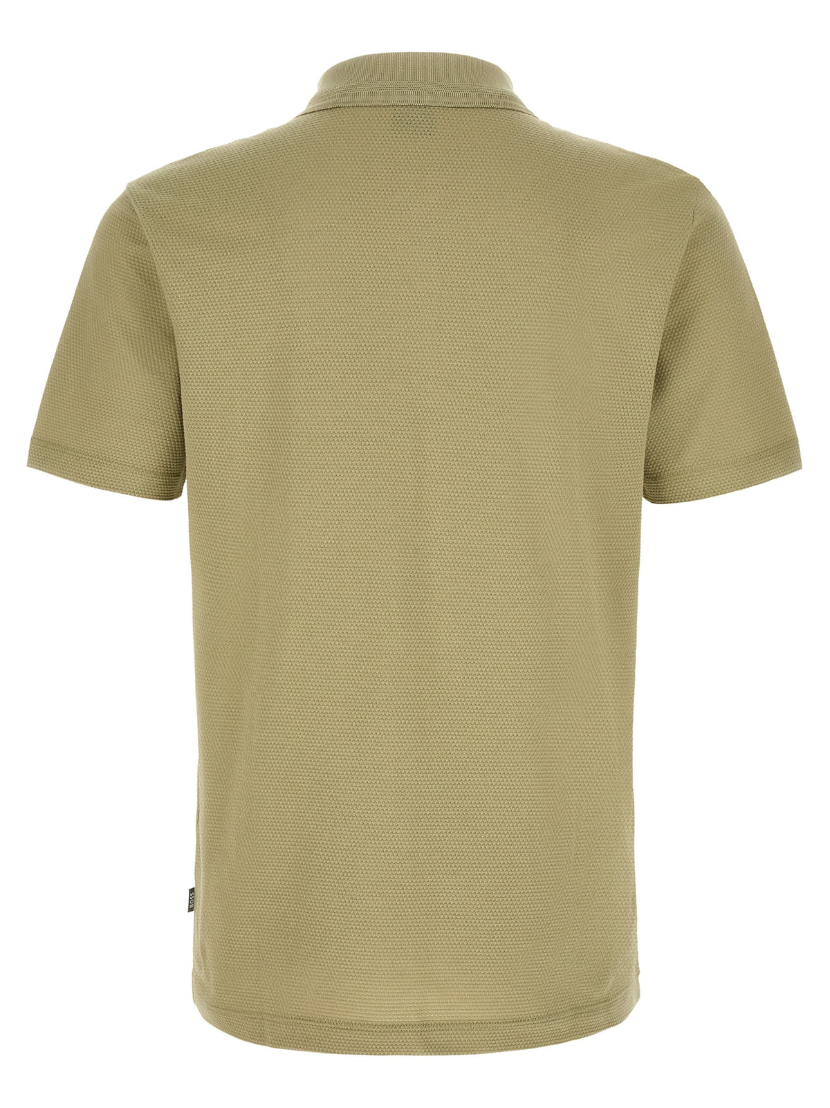 Polo Hugo Boss en coton beige