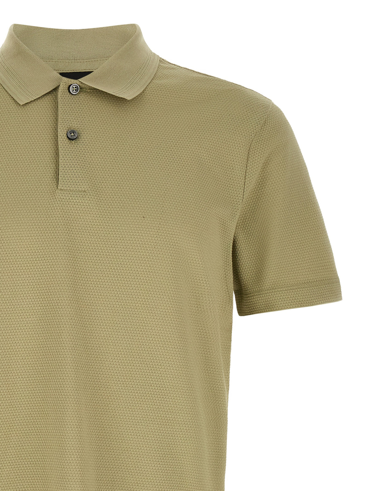 Polo Hugo Boss en coton beige