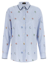 Chemisier Etro en coton bleu
