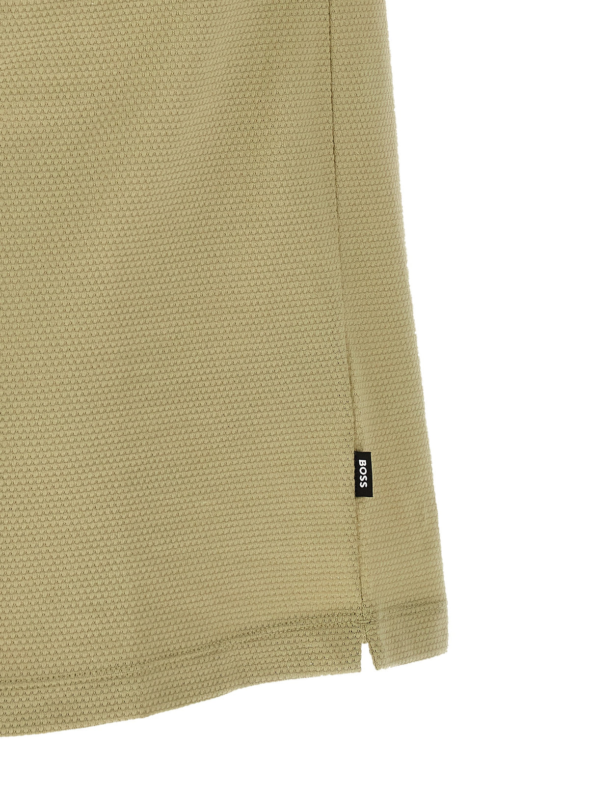 Polo Hugo Boss en coton beige