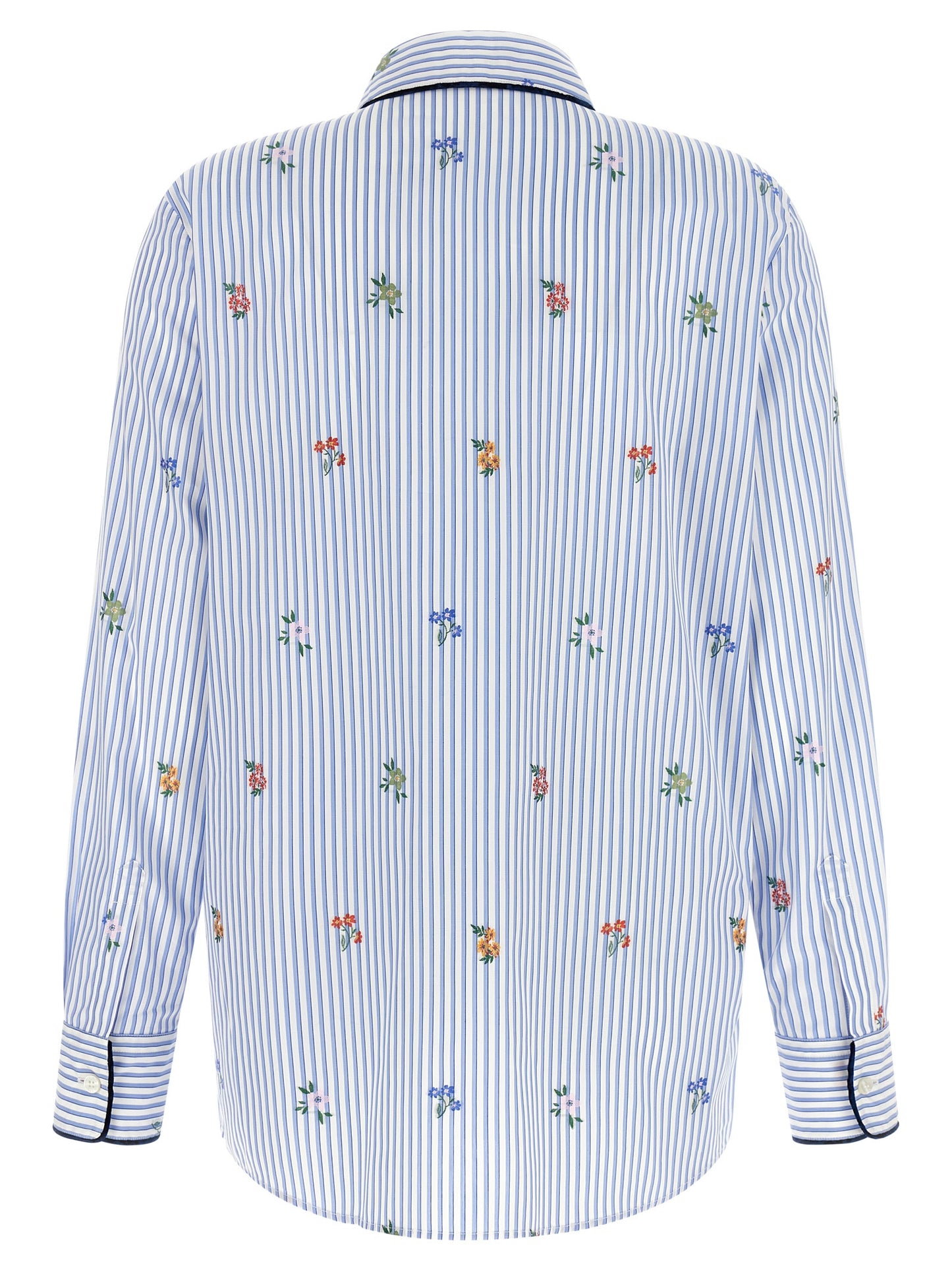 Etro Blue Cotton Blouse