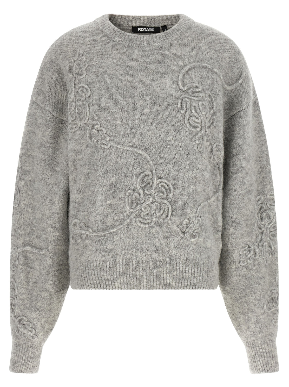 Cardigan en laine gris ROTATE BIRGER CHRISTENSEN