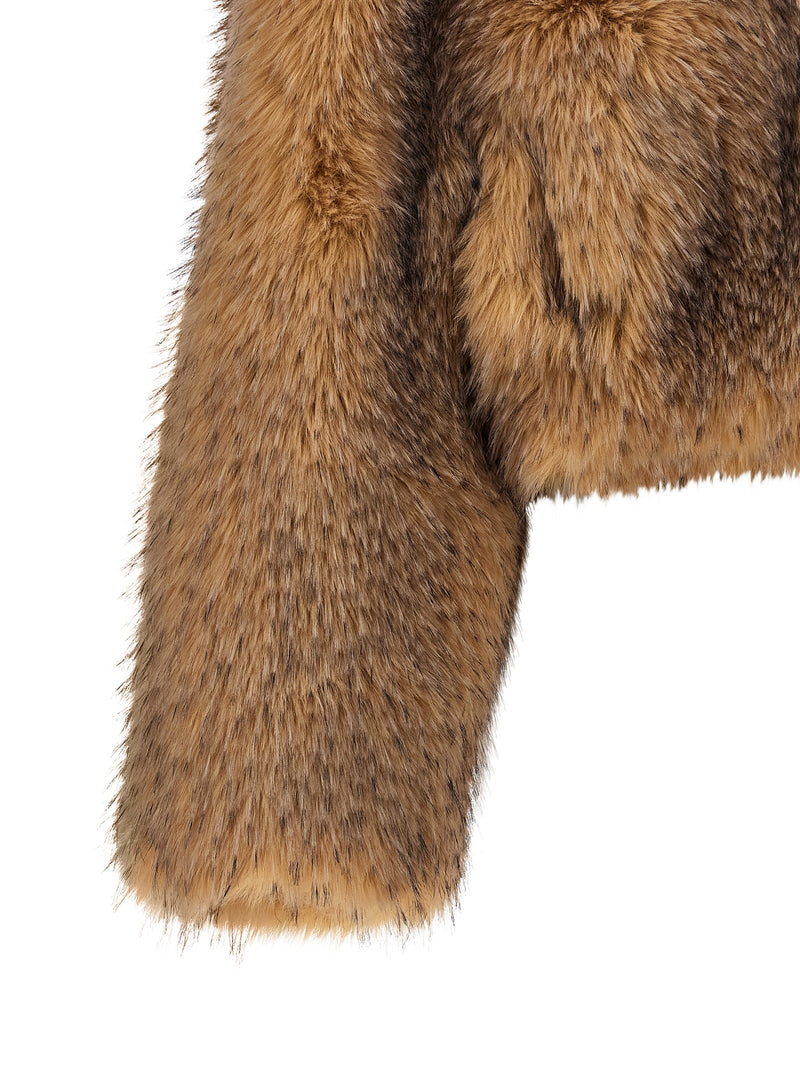 ROTATE BIRGER CHRISTENSEN Beige Polyester Coat