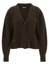 Gilet en laine marron ROTATE BIRGER CHRISTENSEN