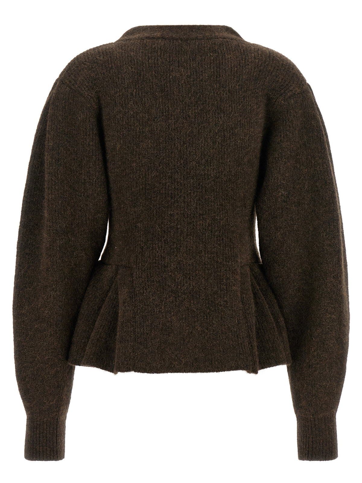 Gilet en laine marron ROTATE BIRGER CHRISTENSEN