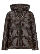 Veste longue PINKO en polyamide marron