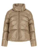 PINKO Beige Polyamide Full-Length Jacket