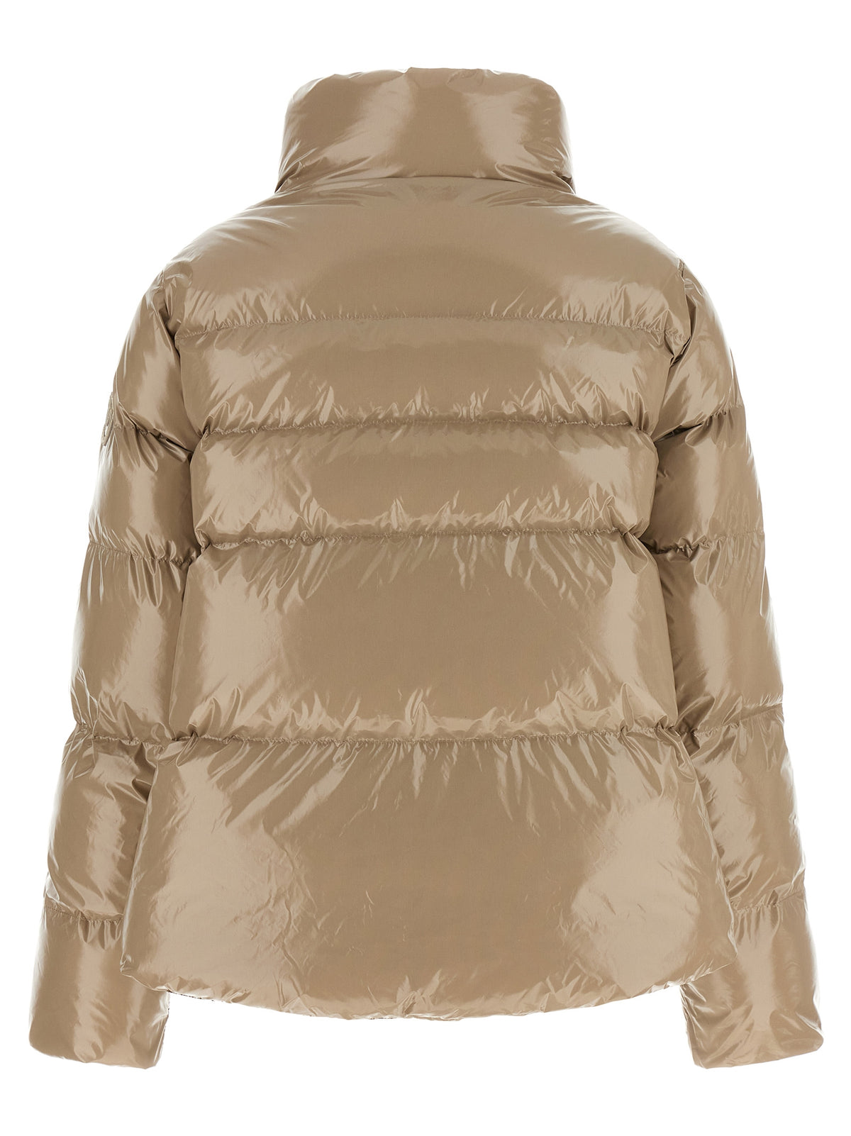 PINKO Beige Polyamide Full-Length Jacket