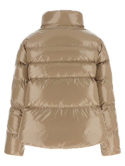 PINKO Beige Polyamide Full-Length Jacket