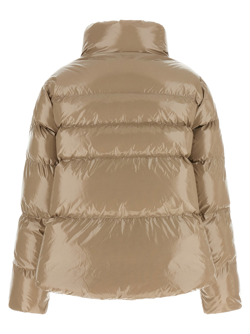 PINKO Beige Polyamide Full-Length Jacket