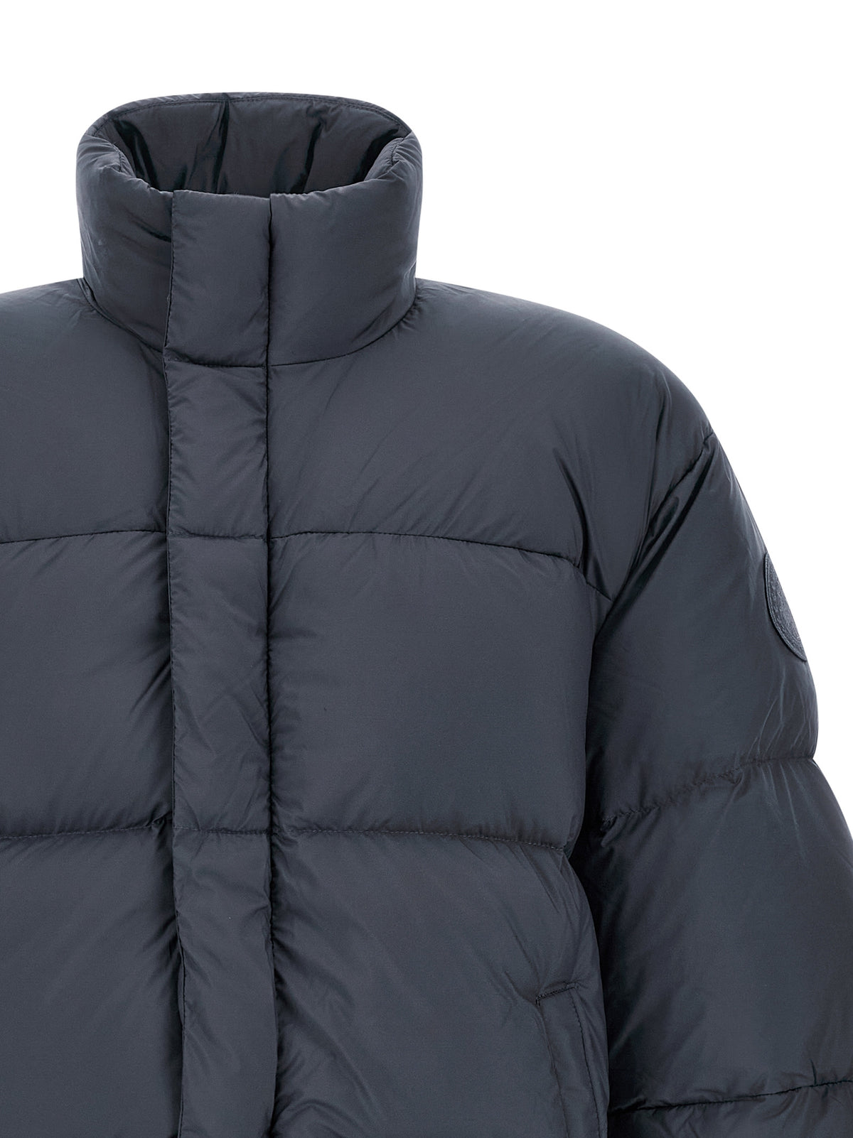 Veste longue Canada Goose en polyamide gris