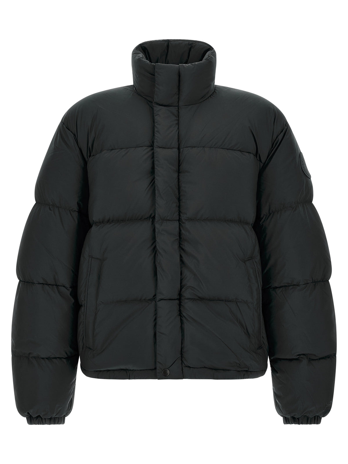 Veste longue Canada Goose noire en polyamide