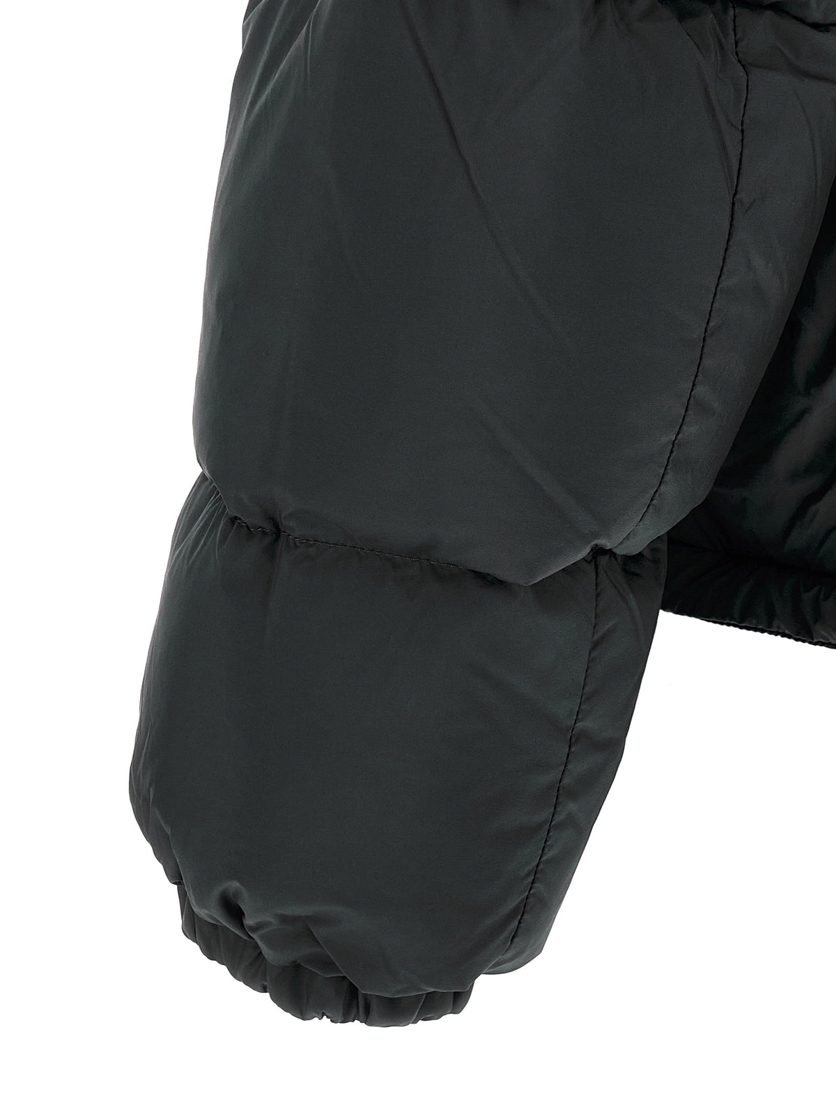 Veste longue Canada Goose noire en polyamide