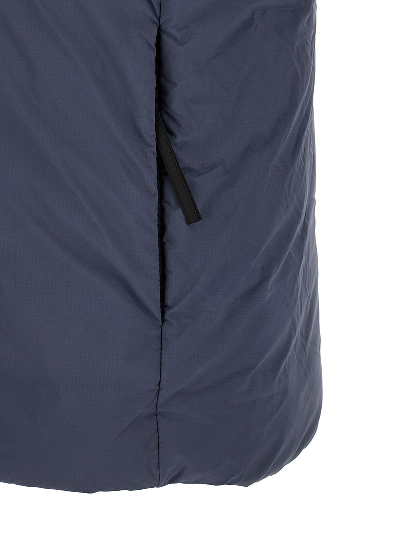 Canada Goose Blue Polyamide Sleeveless Jacket