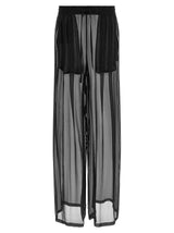 Pantalon décontracté Dolce & Gabbana en soie noire