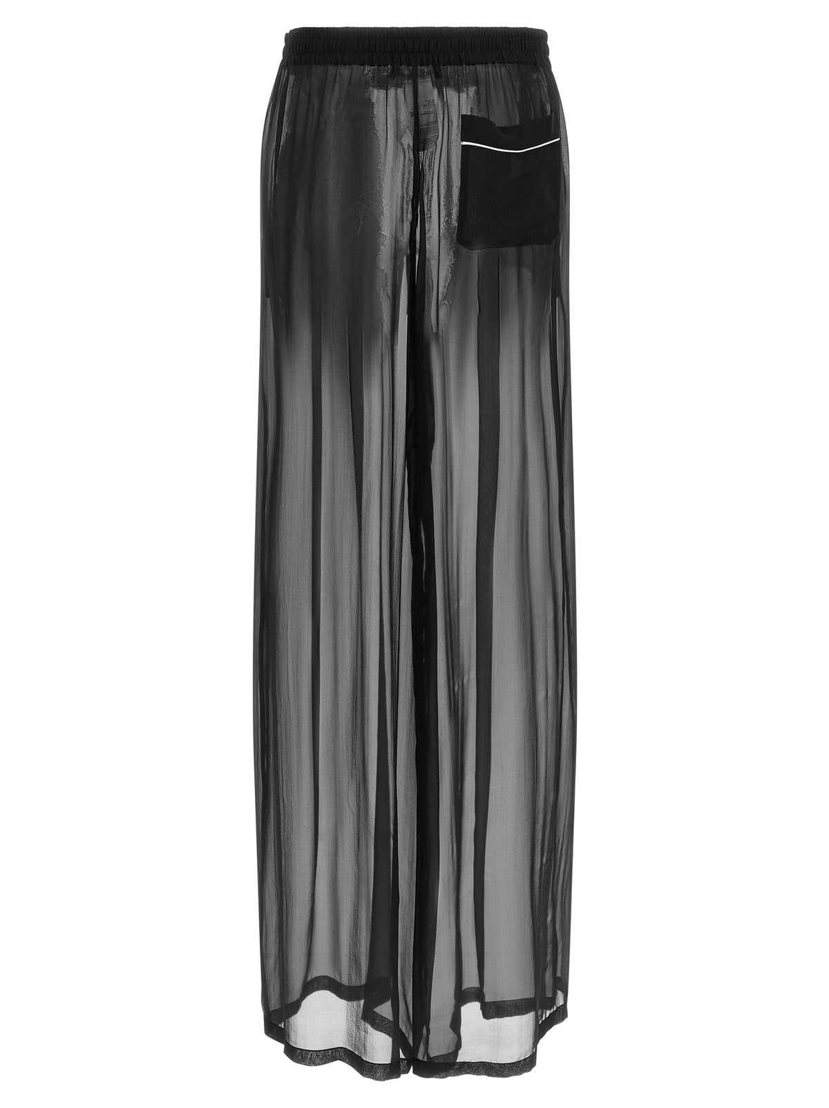 Pantalon décontracté Dolce & Gabbana en soie noire