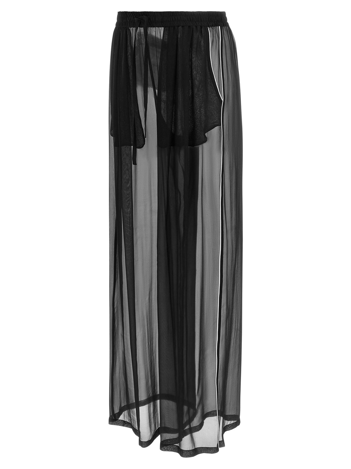 Pantalon décontracté Dolce & Gabbana en soie noire